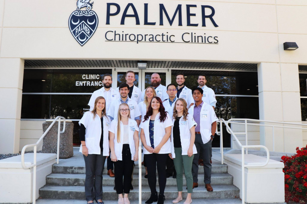 Doctors outside of Palmer Chiropractic Clinic